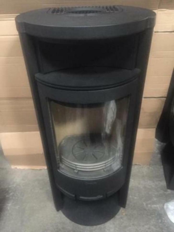 Uit partij overname CONTURA 650 houtkachel 6,5 kw, Huis en Inrichting, Kachels, Zo goed als nieuw, Vrijstaand, Hout