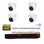 8MP Dahua Full-color Active Deterrence WizSense HDCVI set, Nieuw, Ophalen of Verzenden