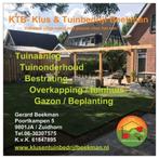 KTB - Klus & Tuinbedrijf Beekman, Diensten en Vakmensen, Tuinmannen en Stratenmakers, Bestrating, Garantie
