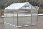 Broeikas Sanus L-7 (6.4m2) serre hobbykas Polycarbonaat, Polycarbonaat, Verzenden, Aluminium, Kweekkas