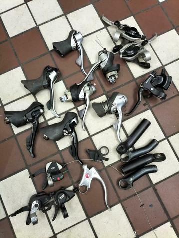 Various bike parts, Shimano, Sram, Campa, Look ..  beschikbaar voor biedingen
