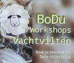Groepsuitjes- BoDu Workshops Schapenvachtvilten Boukje Dute