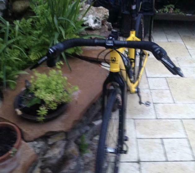 ≥ Wikkit aluminium atb fiets strandfiets mountainbike mtb mt L — Fietsen |  Mountainbikes en ATB — Marktplaats