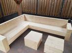 Lounge hoekbank steigerhout, Ophalen of Verzenden, Nieuw, Steigerhout