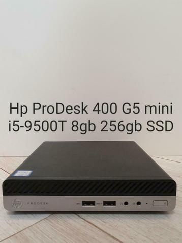 Als nieuw: Hp ProDesk 400 G5 mini i5-9500T 8gb ram 256gb SSD beschikbaar voor biedingen