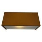 Wandlamp gemaakt van gecertificeerd Cortenstaal. E27 fitting, Staal, Minder dan 50 watt, Wandlamp, Waterbestendig