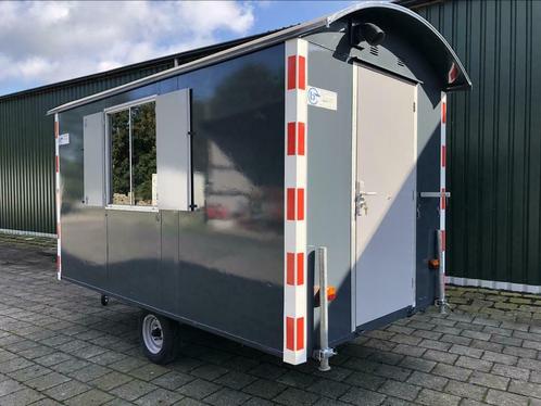 Te huur of te koop schaftkeet, bouwkeet, pipowagen, Doe-het-zelf en Verbouw, Bouwketen en Schaftketen, Ophalen