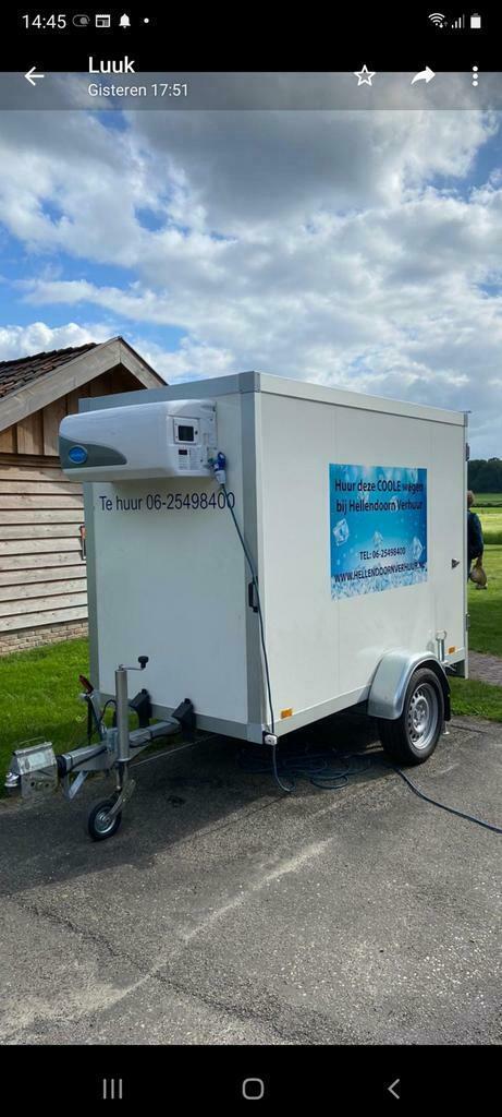 Te huur nieuwe koelwagen  60 europer dag, Diensten en Vakmensen, Verhuur | Overig