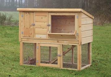 Konijnenhok | Type Zijdehoen beschikbaar voor biedingen