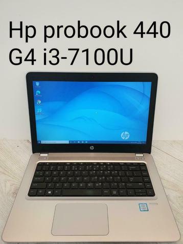 Als nieuw: Hp probook 440 G4 i3-7100U 8gb 128gb SSD 14 inch