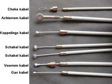 complete kabelset voor Vespa PK50 schakel - ook losse kabels beschikbaar voor biedingen
