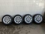 OEM Audi A1 winterset 16 inch zilver 195/55R16 AO, Ophalen, Gebruikt, 16 inch, Banden en Velgen