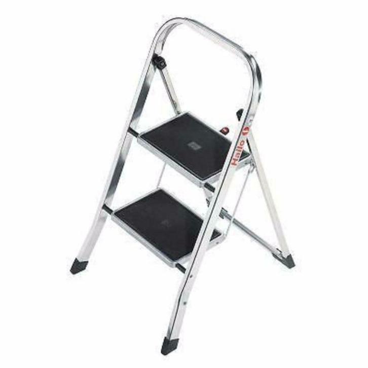 Bordestrap, huishoudtrap van Hailo, met extra brede treden., Doe-het-zelf en Verbouw, Ladders en Trappen, Nieuw, Trap, Ophalen of Verzenden