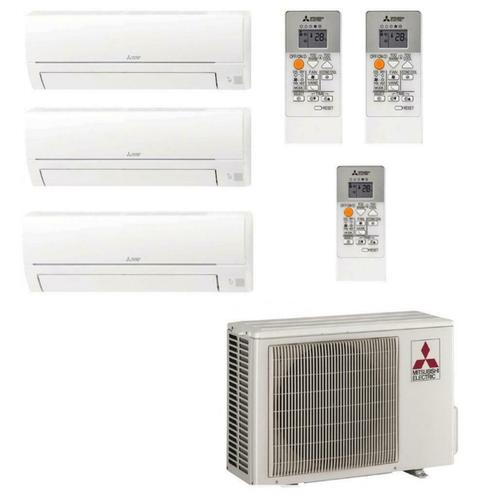 MITSUBISHI MULTISPLIT+ 3X BINNENUNIT KIES ZELF UW CAPACITEIT, Witgoed en Apparatuur, Airco's, Nieuw, Wandairco, Koelen en Ontvochtigen