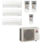 MITSUBISHI MULTISPLIT+ 3X BINNENUNIT KIES ZELF UW CAPACITEIT, Witgoed en Apparatuur, Airco's, Nieuw, Verwarmen, Wandairco, Verzenden