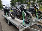 Motoraanhanger/motortrailer te huur 1-3 & 1-6 motoren 100kph, Aanhangwagen