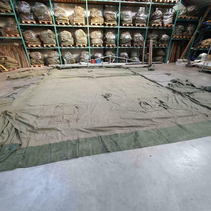 Canvas doek / Boogtent doek, Caravans en Kamperen, Tenten, Gebruikt, Ophalen
