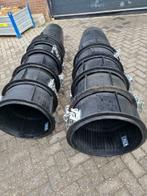 Stortkoker nieuw rubber 11m voor puin afval met hijsstelling