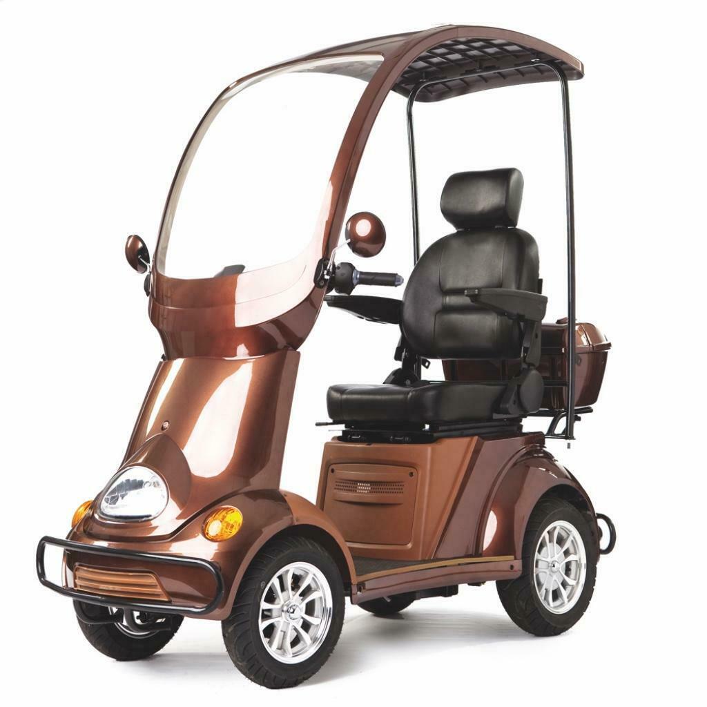 ≥ Overdekte Scootmobiel - 5 jaar garantie - 24 km/u — Brommobielen en  Scootmobielen — Marktplaats