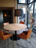 Massief Eiken Ronde tafelblad diameter 60 x 4 cm A-kwaliteit, Ophalen, Nieuw, Eiken, Minder dan 50 cm