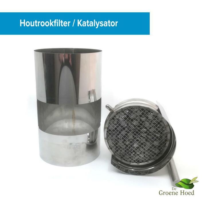Houtrookfilter voor op de houtkachel, Huis en Inrichting, Kachels, Nieuw, Vrijstaand, Houtkachel, Hout, Ophalen