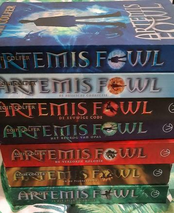 Eoin Colfer: Artemis Fowl 7x, paperback Nederlands  beschikbaar voor biedingen