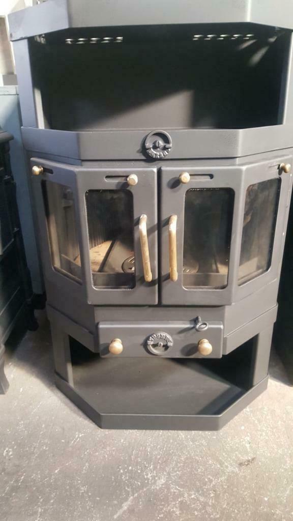 Barbas Brabant vrijstaande gebruikte houtkachel, Huis en Inrichting, Kachels, Gebruikt, Vrijstaand, Hout, Ophalen of Verzenden