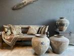 Landelijke stoere meubels decoratie schaal kelim kruik potje, Ophalen of Verzenden, Nieuw