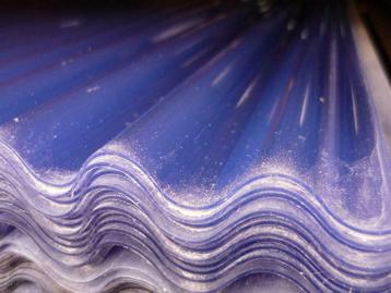 Golfplaat pvc glashelder (type 76/18) beschikbaar voor biedingen