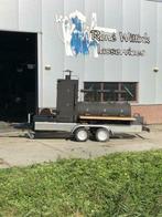 Te huur grote bbq smoker op aanhanger, Ophalen, Nieuw, Met accessoires