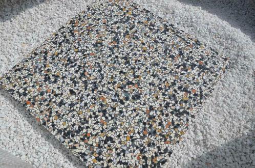 Terrazzo tegels 40x40 cm Copenhagen granito vloertegels, Doe-het-zelf en Verbouw, Tegels, Nieuw, Vloertegels, Overige materialen