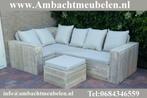 steigerhout Hoekbank, Meer dan 8 zitplaatsen, Steigerhout, Nieuw, Bank