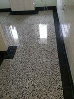 Terrazzo tegels Amsterdam 40x40cm Ecostone EM1087 wit zwart, Nieuw, Ophalen of Verzenden, 40 tot 60 cm, 40 tot 60 cm