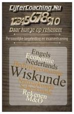 Individuele begeleiding (oa examentraining) wiskunde rekenen, Diensten en Vakmensen, Bijles, Privé-les en Taalles, Privéles, Bijles
