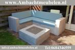 steigerhout Loungeset Tuinbank Hoekbank Bank SHOWROOM OPEN, Verzenden, Bank, Steigerhout, Nieuw