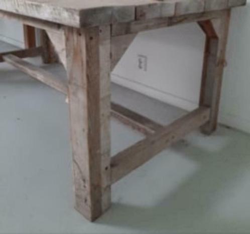 Stoer | Hand gemaakte tafel uit eigen atelier | 200 x 100 cm, Huis en Inrichting, Tafels | Eettafels, Nieuw, 50 tot 100 cm, 150 tot 200 cm