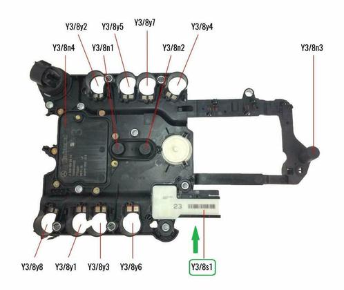 Mercedes 7G VGS 722.9 Y3/8S1 selectiebereiksensor reparatie, Auto-onderdelen, Elektronica en Kabels, Mercedes-Benz, Gereviseerd