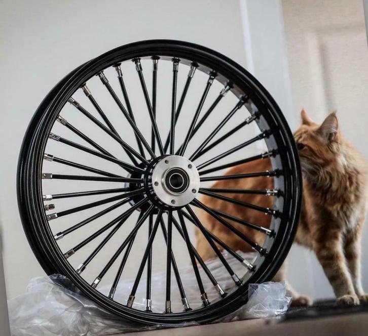 21 inch fat spoke Street glide Road King Road glide, Motoren, Onderdelen | Harley-Davidson, Ophalen