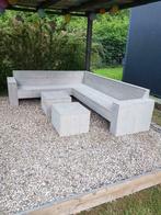 Lounge hoekbank steigerhout., Ophalen of Verzenden, Nieuw, Steigerhout, Hocker
