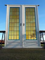 oude Glas In Lood schuifdeuren EnSuite jaren 30 Deuren, Ophalen, Gebruikt, Glas, Binnendeur