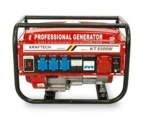 generator 6500, Doe-het-zelf en Verbouw, Aggregaten, Nieuw, Benzine, Minder dan 5 kVA, Geluidgedempt, Ophalen
