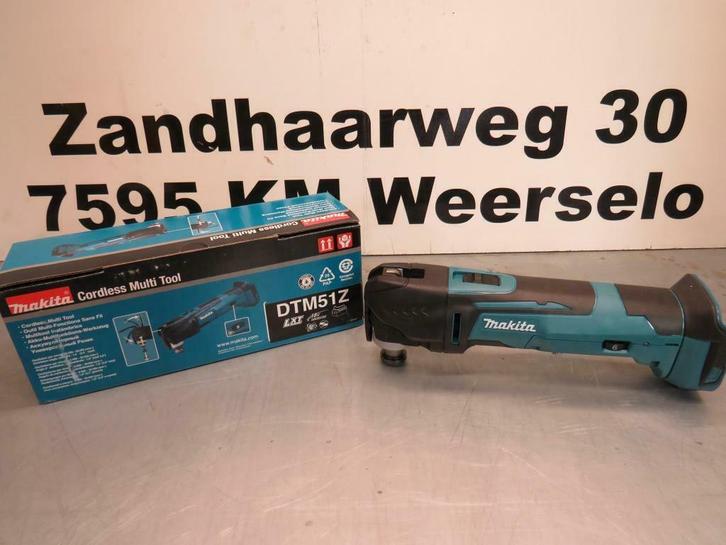 Makita DTM51Z 18V Li-Ion Accu multitool body - snelwissel, Doe-het-zelf en Verbouw, Gereedschap | Handgereedschap, Nieuw, Ophalen of Verzenden
