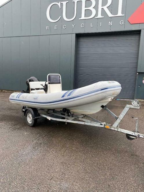 Ribboot 420 AB inflatables met 50PK Suzuki 4 takt