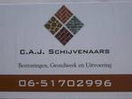 C.A.J. Schijvenaars Bestratingen, Garantie, Tuinontwerp