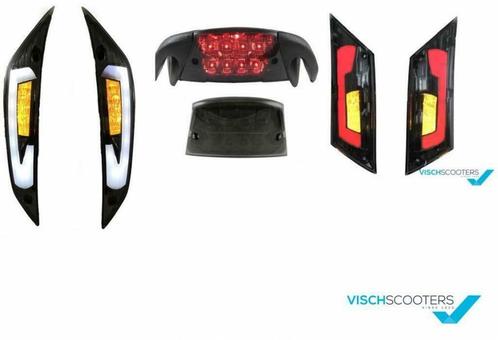 Power1 Set | Compleet | Piaggio Zip | Led Tube Smoke Alle 3, Fietsen en Brommers, Brommeronderdelen | Scooters, Nieuw, Piaggio