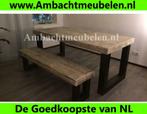 steigerhout eettafel  SHOWROOM ELKE DAG OPEN, Ophalen, Nieuw