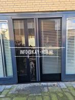 Dubbel plissé hordeur op maat incl montage, Ophalen of Verzenden, Nieuw, Hordeur