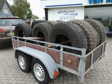 Tandemasser tendemasser aanhanger 750kg ALLE INRUIL MOGELIJK