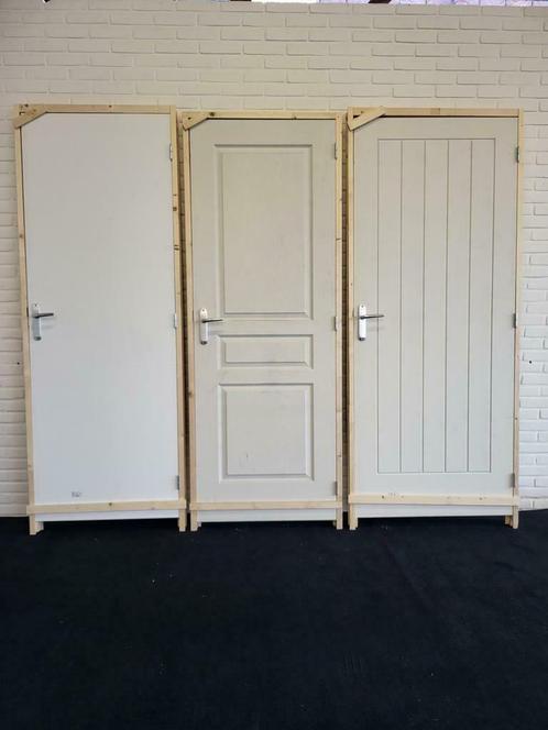 Nieuwe paneeldeur + kozijn / Stompe binnendeur / stalen deur, Doe-het-zelf en Verbouw, Deuren en Horren, Nieuw, Binnendeur, 200 tot 215 cm