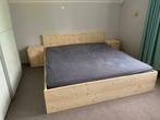 bed steigerhout nieuw extra lang, Ophalen, Steigerhout, 160 cm, 220 cm